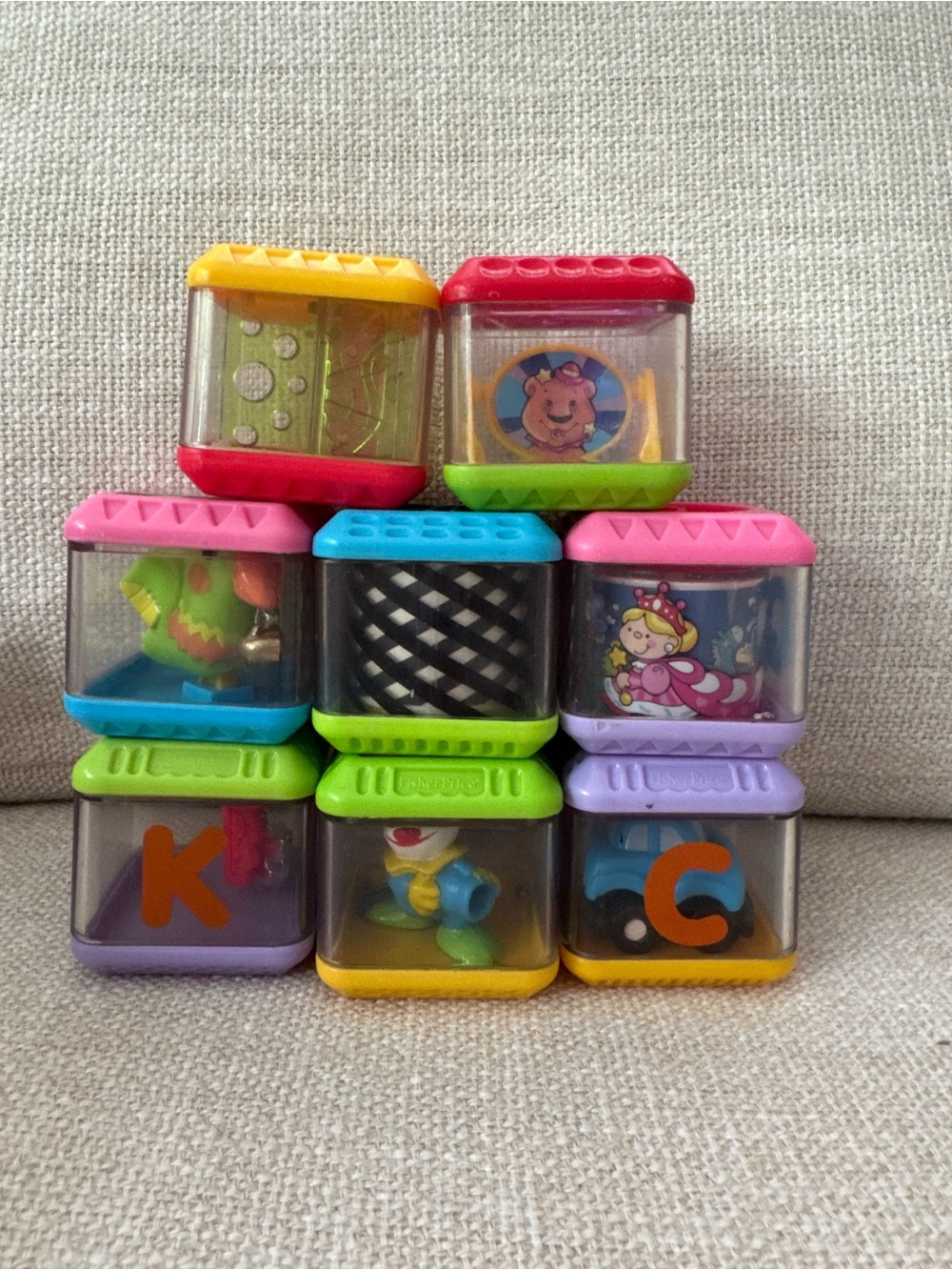 Vintage Fisher Price peek a blocks